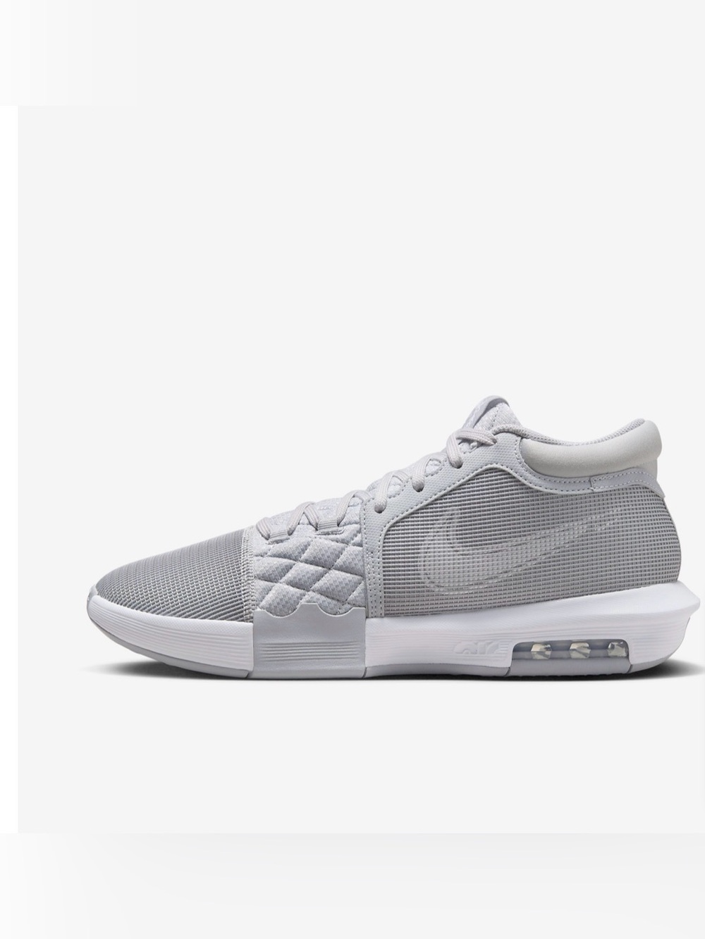 Nike Men's Light Grey Athletic Sneakers